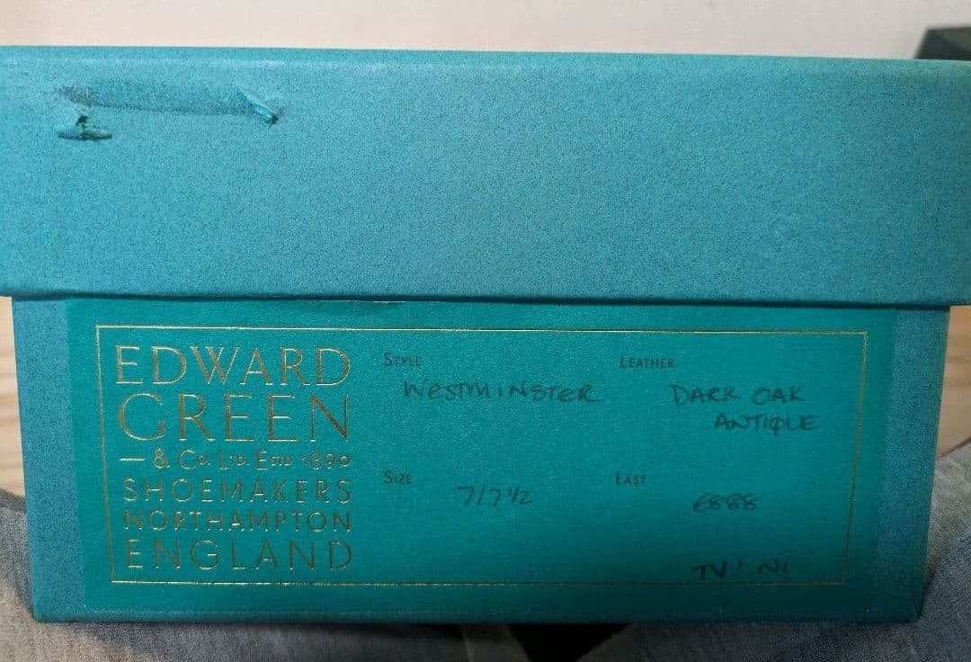 【限定品】　EDWARD　GREEN　ダブルモンク　ウエストミンスター7E