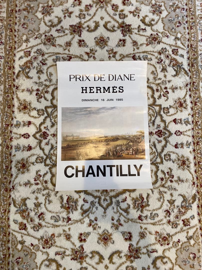 hermes ポスター シャンティ競馬場 Godard Haberdashery