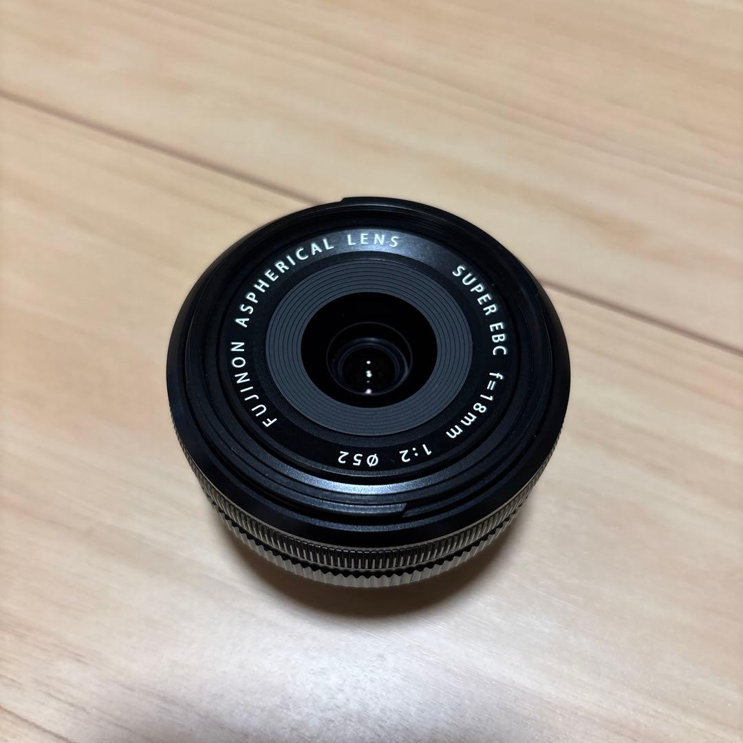 Fujifilm xf18mm F2R フジノンレンズ プロテクター付き