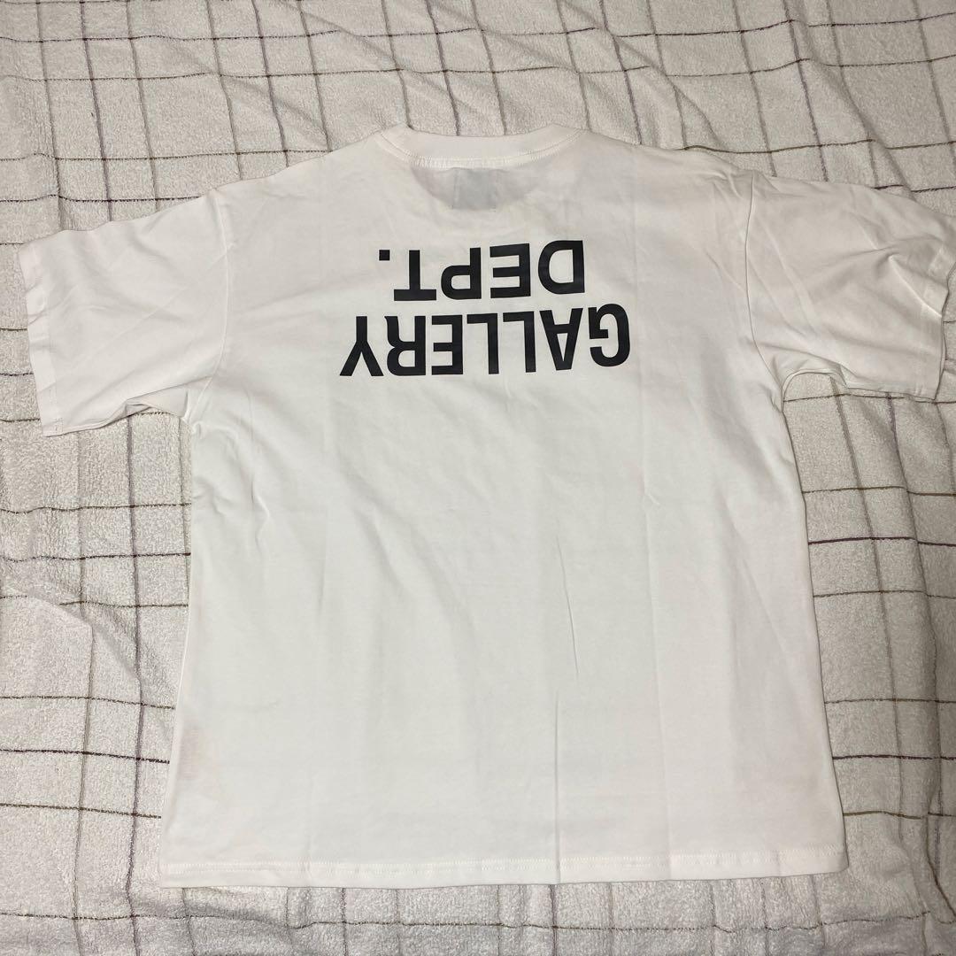 トップス GALLERY DEPT Reverse Logo T Shirt -white