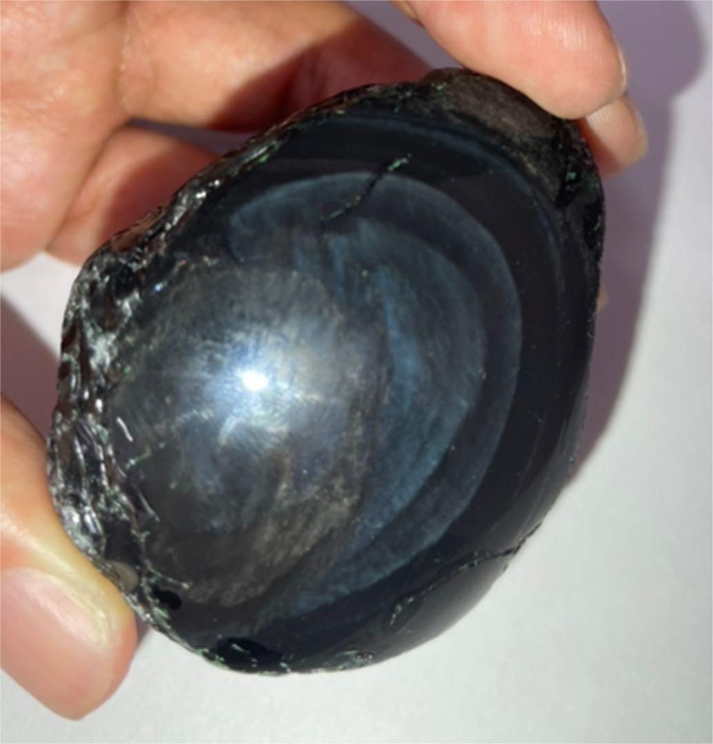 十勝石玲瓏 北海道産レインボーオブシディアン（研磨品） | Pay ID