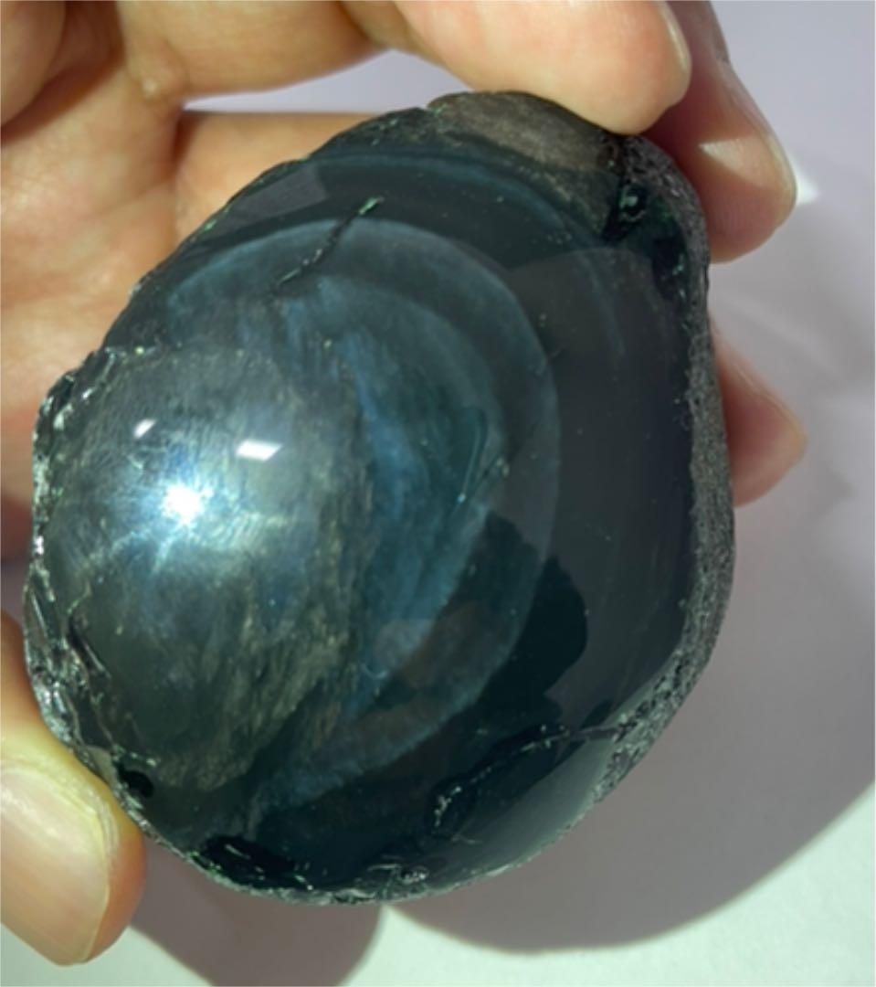 十勝石玲瓏 北海道産レインボーオブシディアン（研磨品） | Pay ID