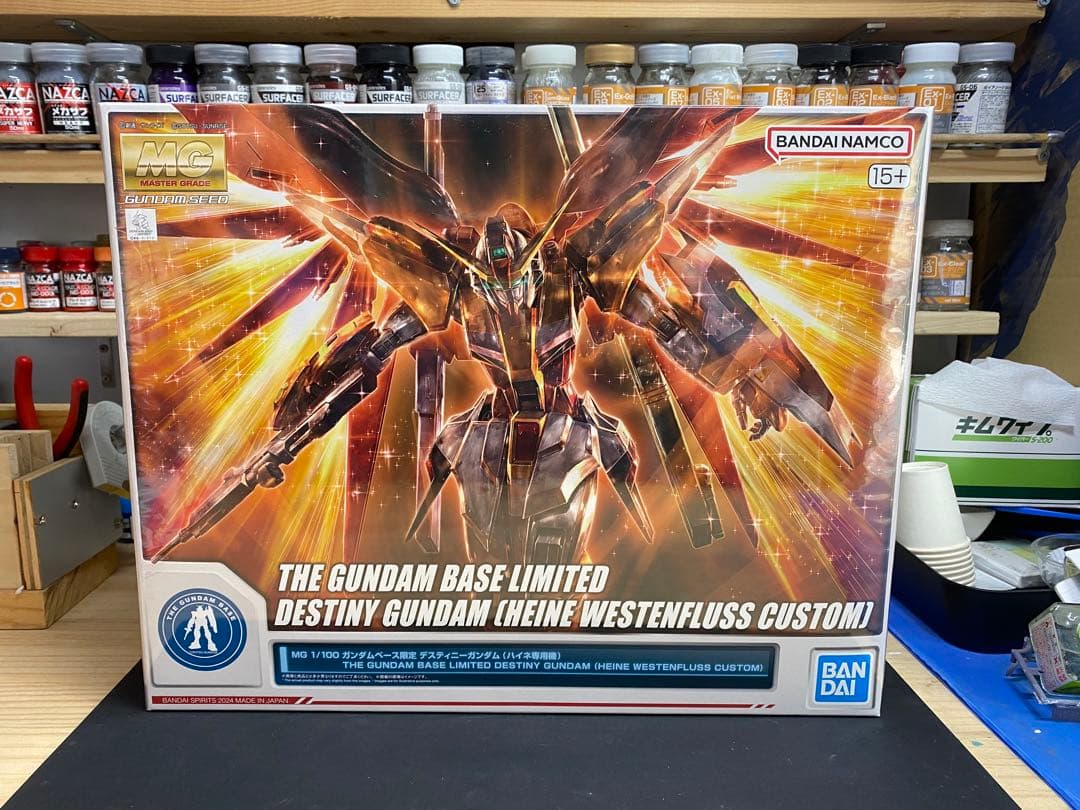 MG デスティニーガンダム（ハイネ・ヴェステンフルスカスタム）