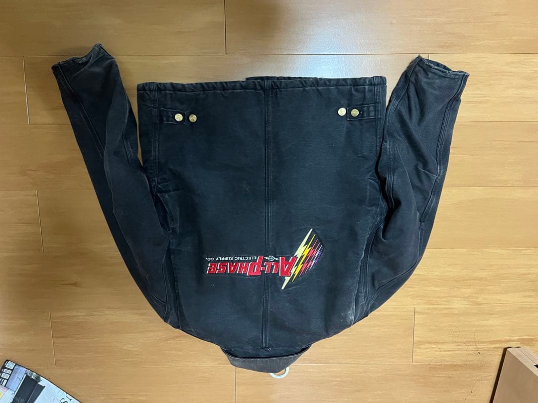 Carhartt トラディショナルジャケット　企業ロゴ　星タグ　USA