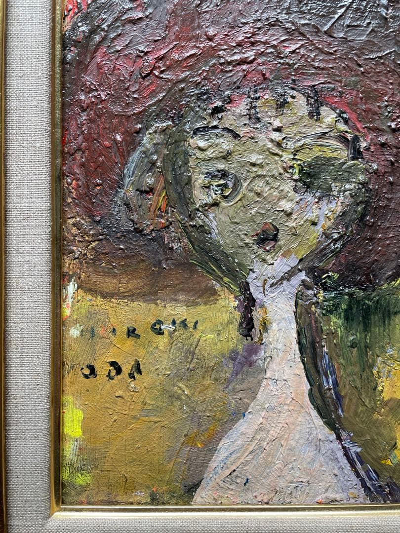 織田廣喜油絵4号