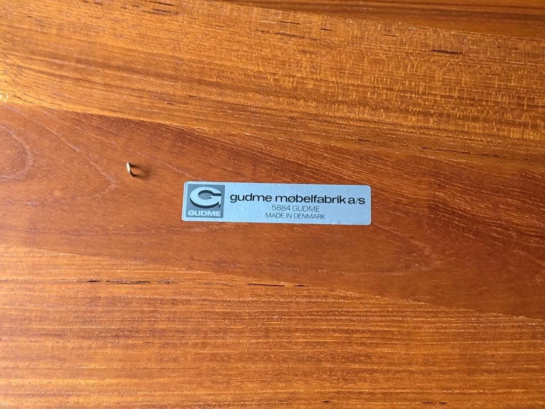 希少　北欧　エクステンションテーブル　伸長テーブル　チーク材　ビンテージ　IGZ