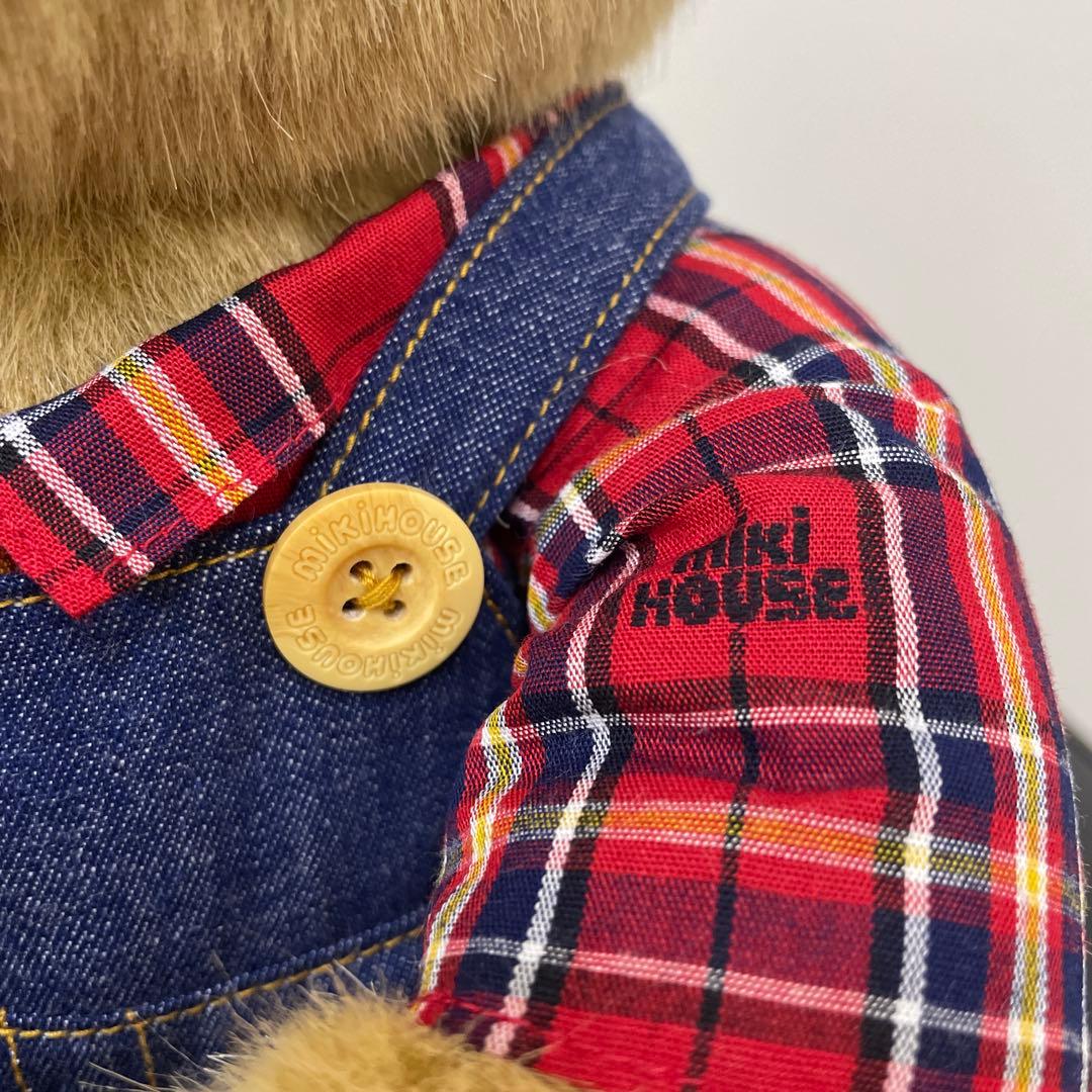 再値下げ【新品】　ミキハウスベアぬいぐるみ