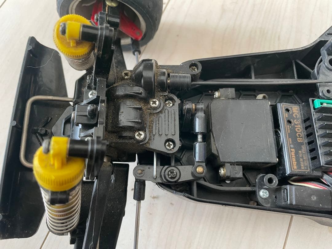 タミヤダートスラッシャーセット（バッテリー、充電器、プロポ、ハイパーモーター付）