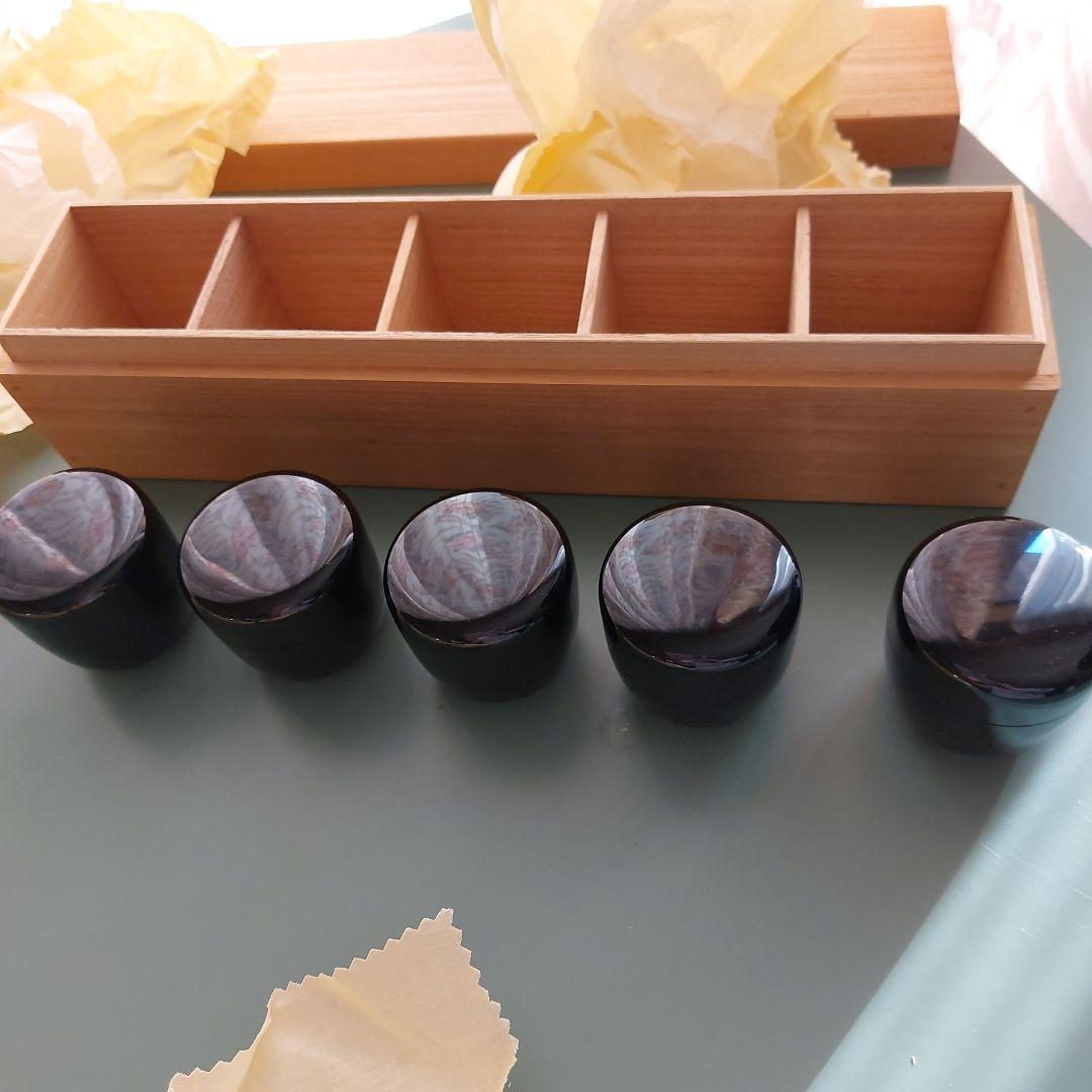 茶道具 茶歌舞伎用棗 木製 七事式 未使用品 美術品・アンティーク