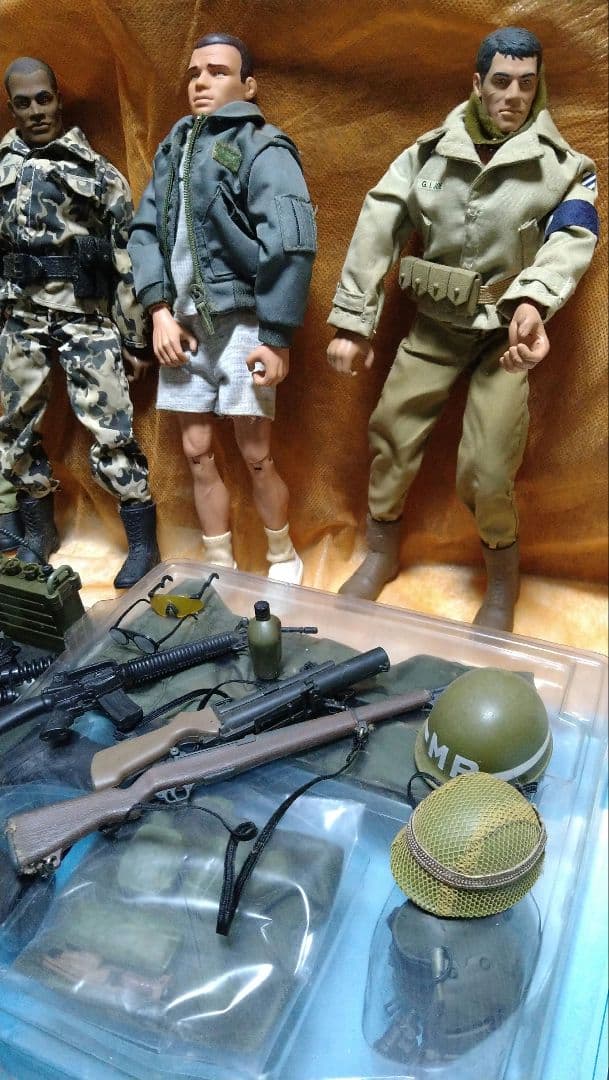 GIジョー☆他 4体セット 武器付き