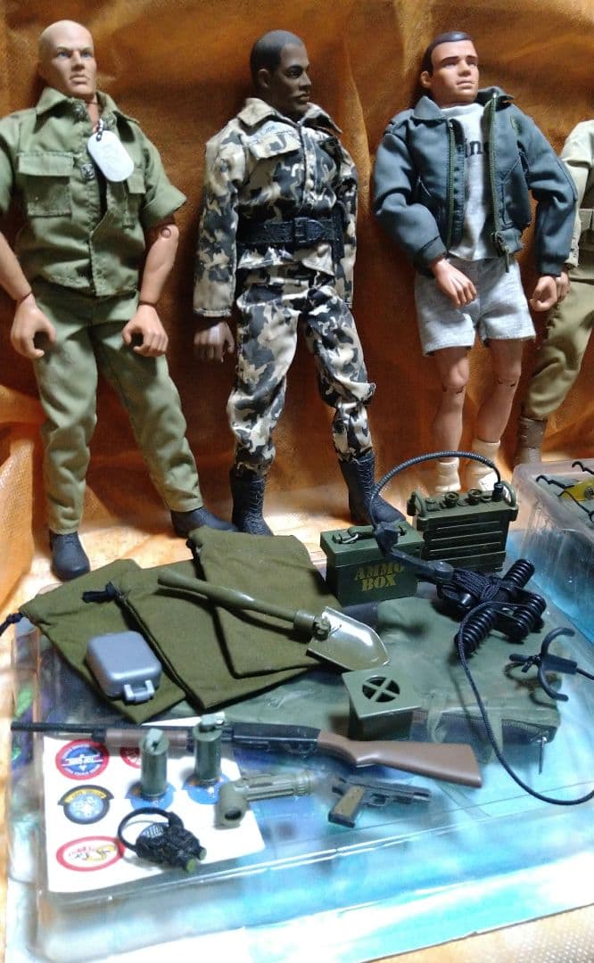 GIジョー☆他 4体セット 武器付き