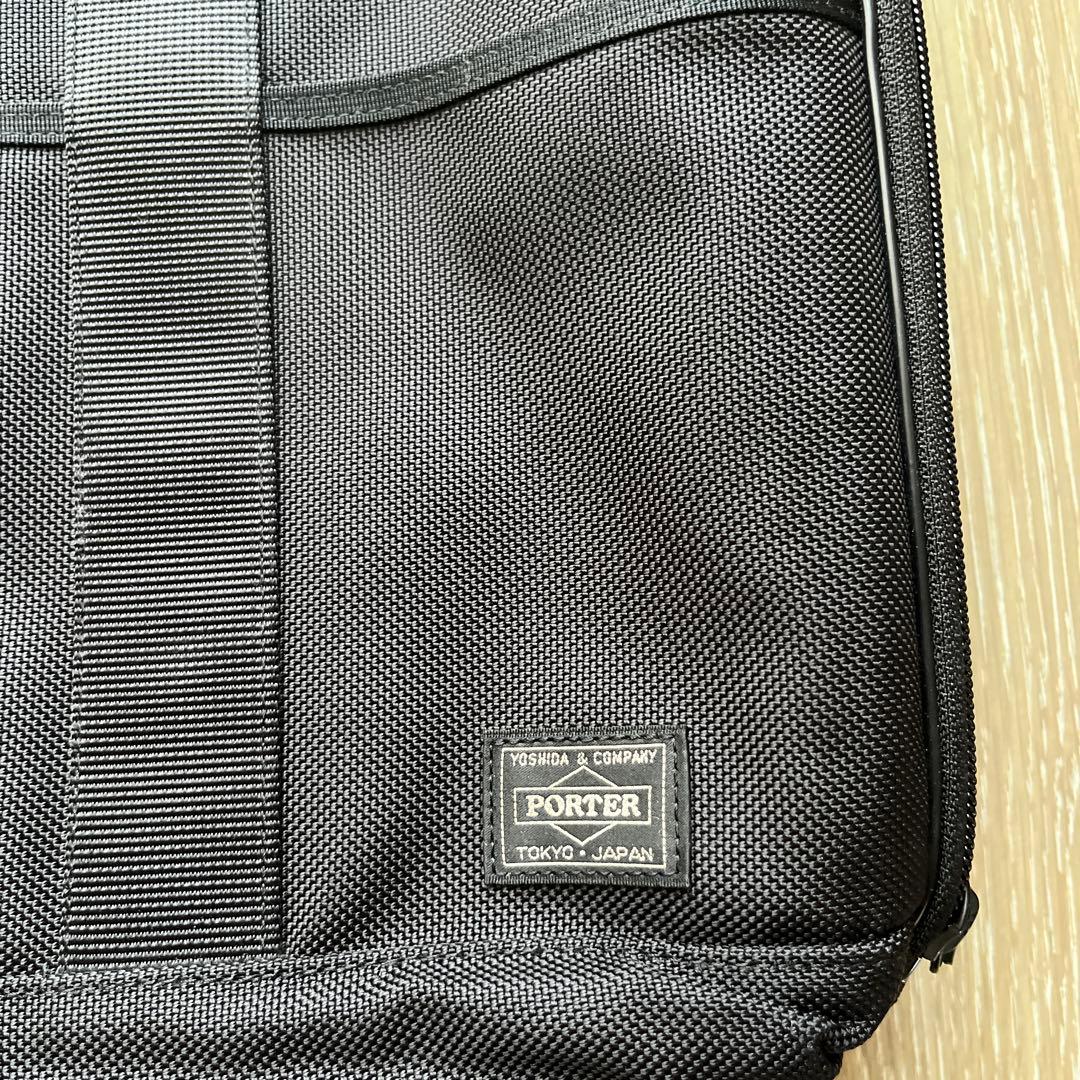 PORTER ブラック　2WAYブリーフケース