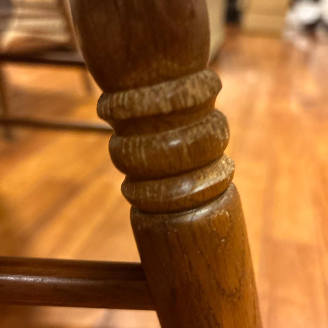 ダイニングテーブルと椅子7脚セット【神奈川引き取り限定】アメリカン・カントリー