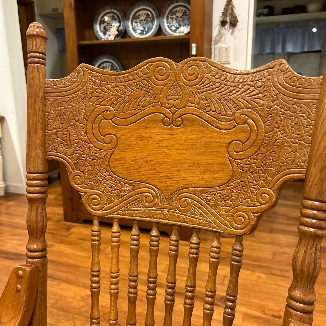 ダイニングテーブルと椅子7脚セット【神奈川引き取り限定】アメリカン・カントリー