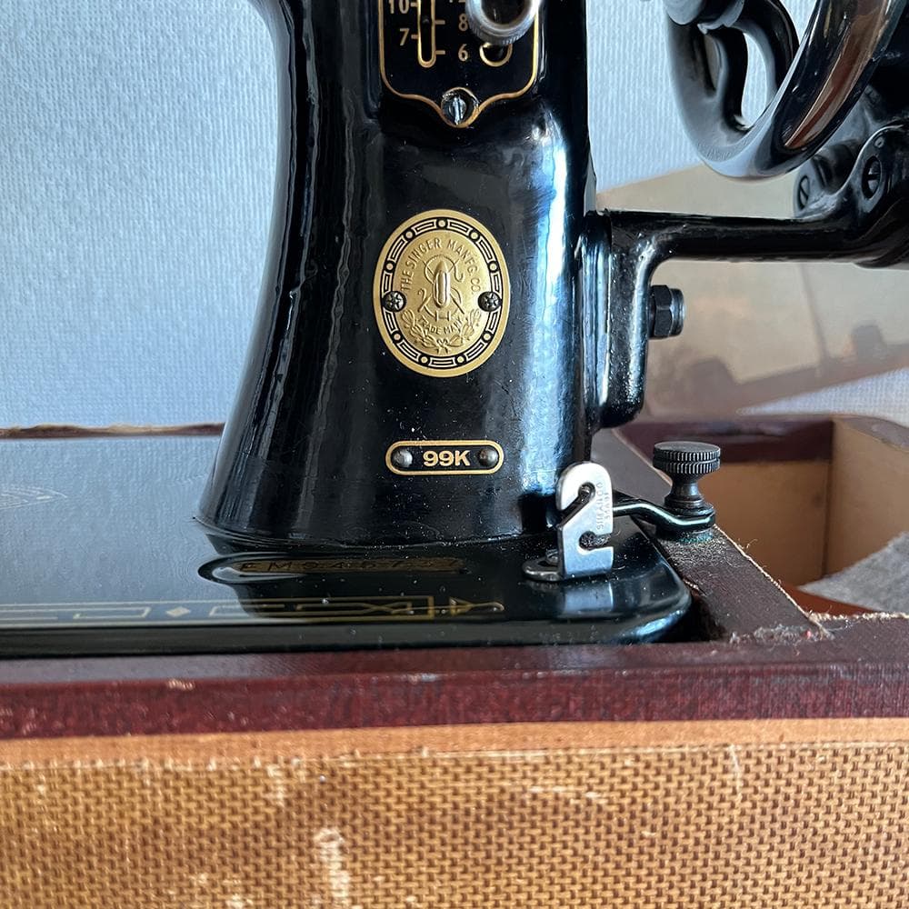 訳あり品】SINGER 99K シンガーミシン アンティークミシン ビンテージ