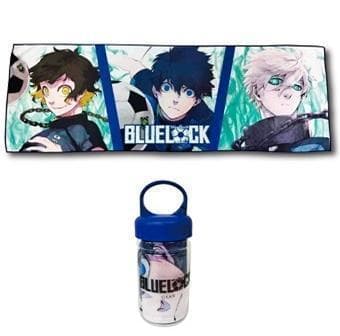 ２種１２枚セット★ブルーロック ひんやりタオル 専用ボトル付き