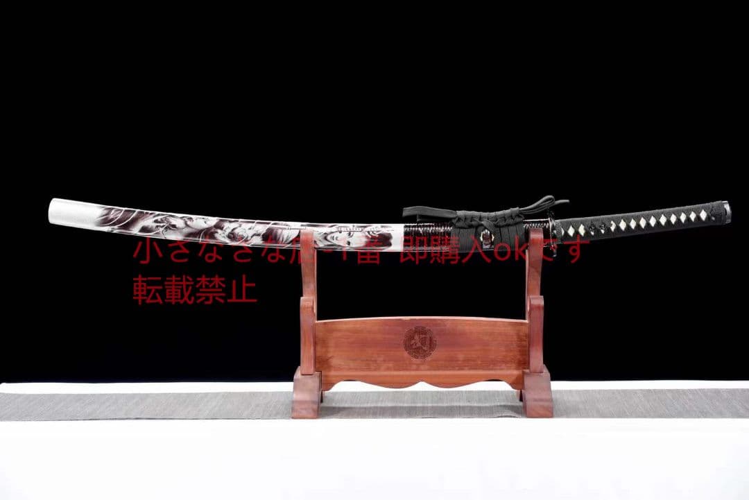 T10焼刃日本上研【暗紅影逸打刀】 古兵器 武具 刀装具 日本刀 模造刀 居合刀