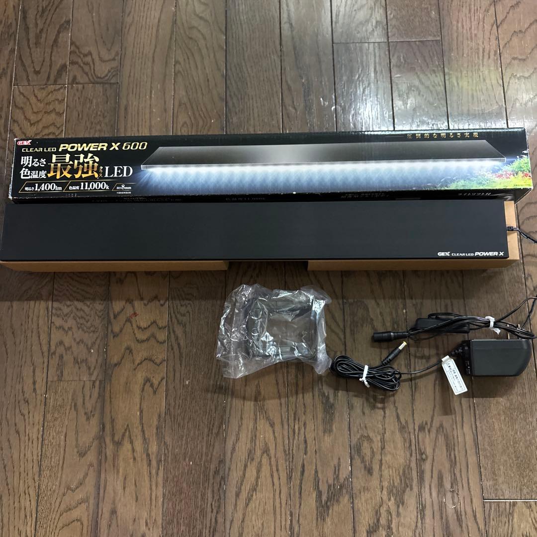GEX POWER X 600 LEDライト 1400lm 11000K コスパ抜群！GEX Clear LED