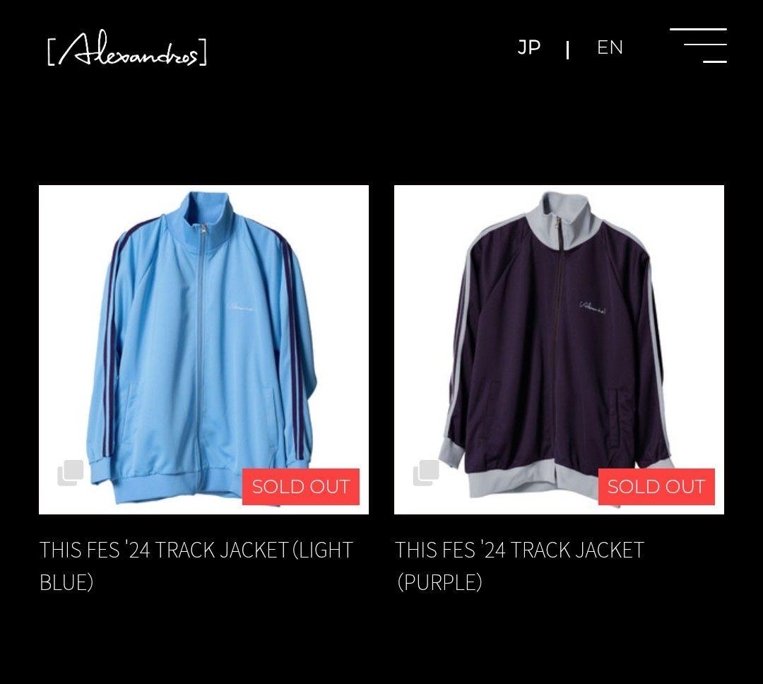 ミュージシャン [Alexandros] THIS FES '24 TRACK JACKET M