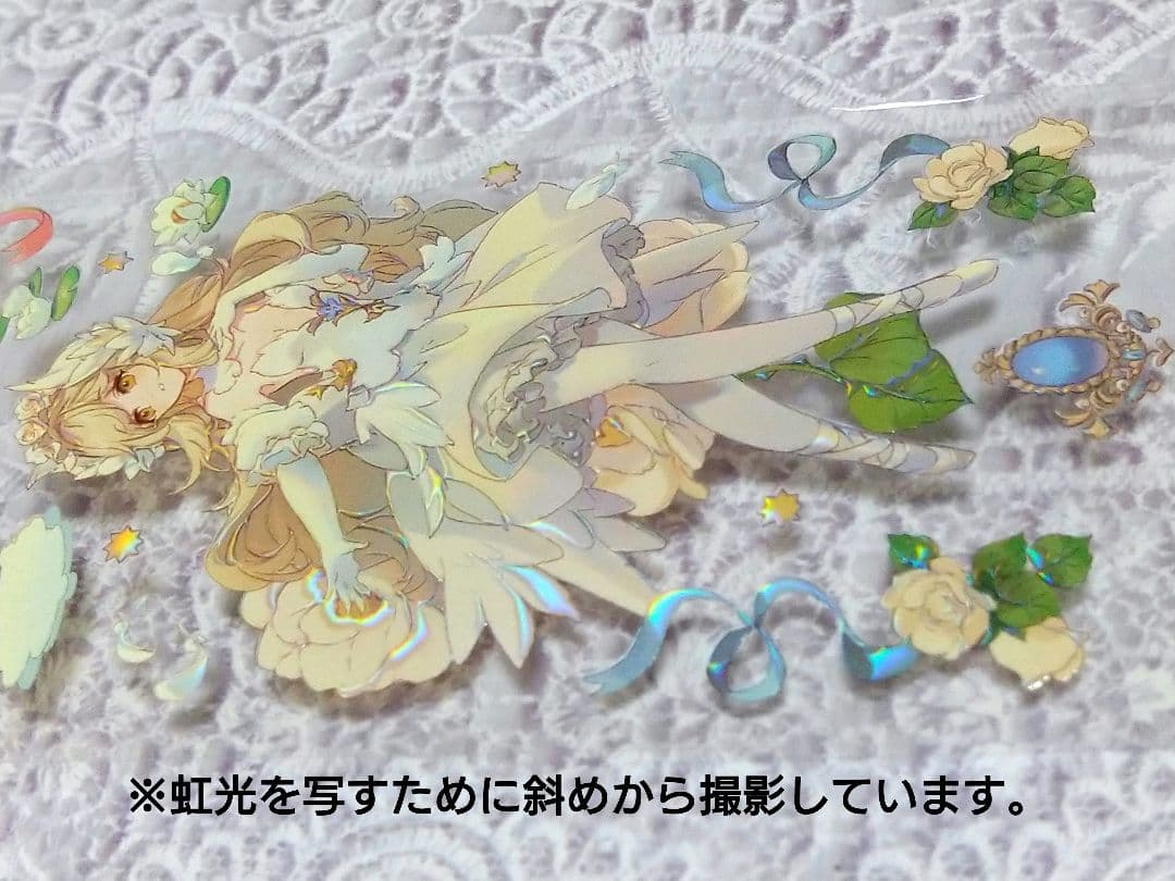 ✩再販✩J360＃枕边童话(虹光)浮光切り売り海外人物マステ女の子