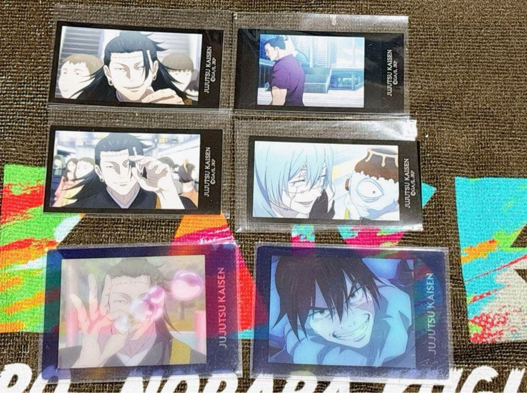 呪術廻戦 五条悟 缶バッジ アクスタ ラバスト アクキー セット