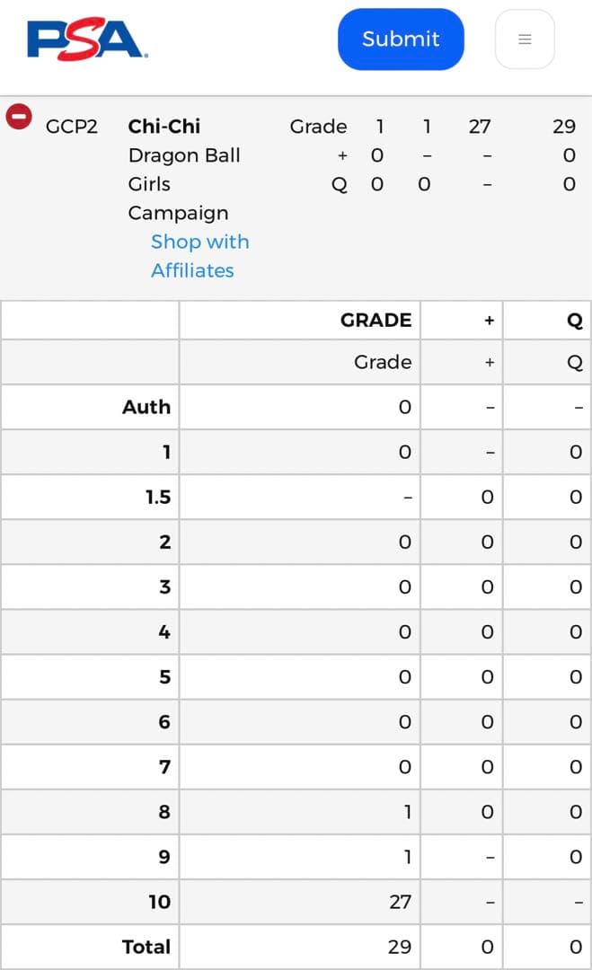 世界1枚 PSA8 チチ ドラゴンボール 乳 トレカ DRAGON BALL - メルカリ