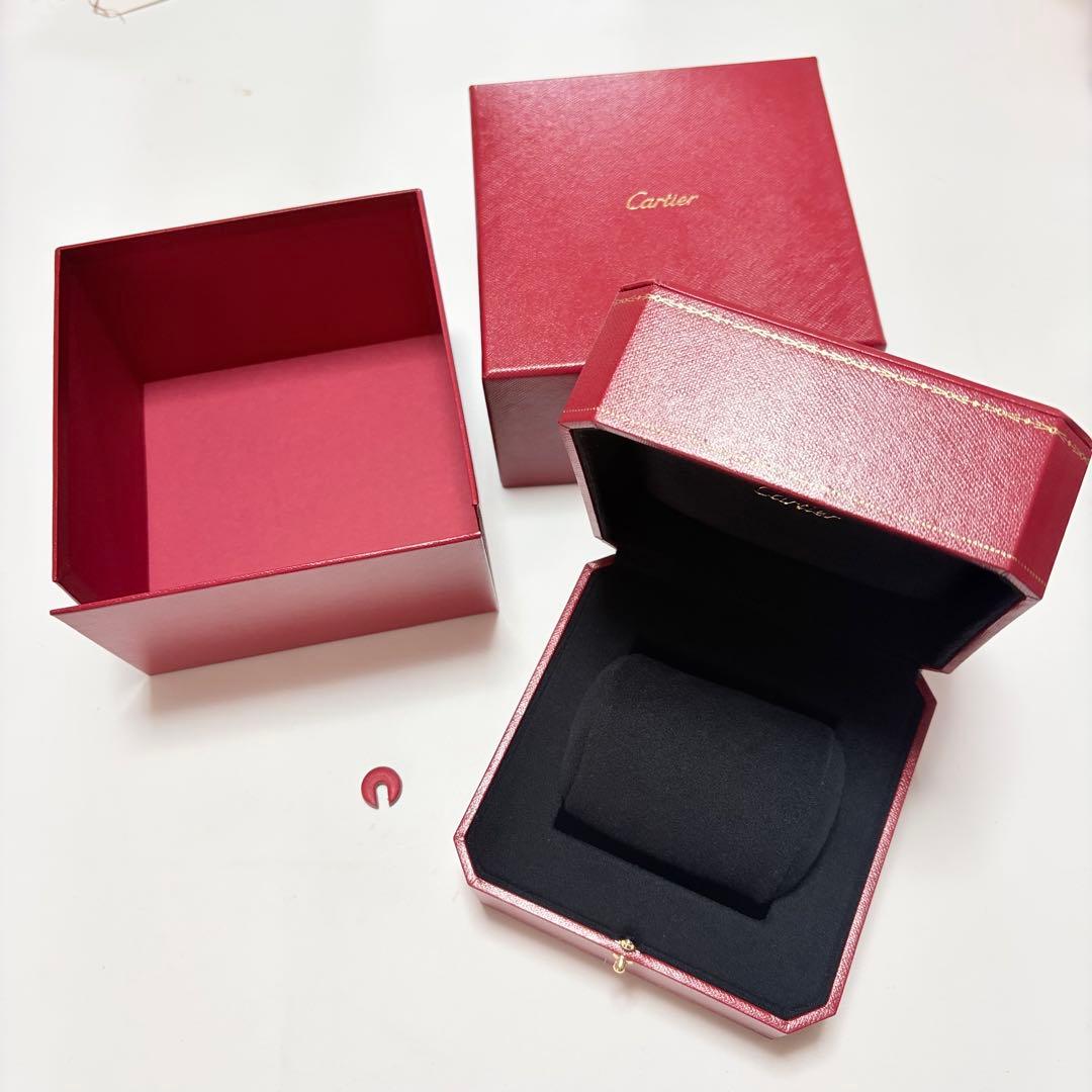 美品 カルティエ 腕時計 ブレスレット ケース 空箱 アクセサリー入れ