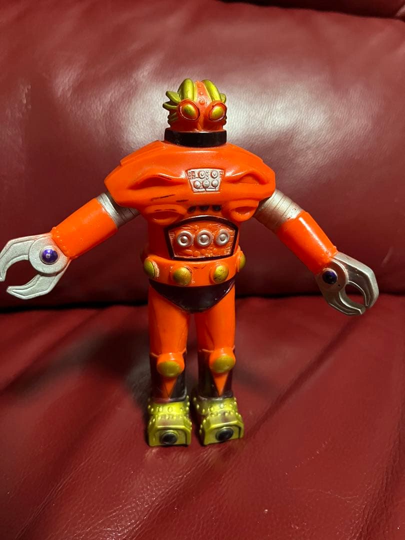 当時物】ブルマァク 冒険ロックバット ブレイザー ソフビ フィギュア