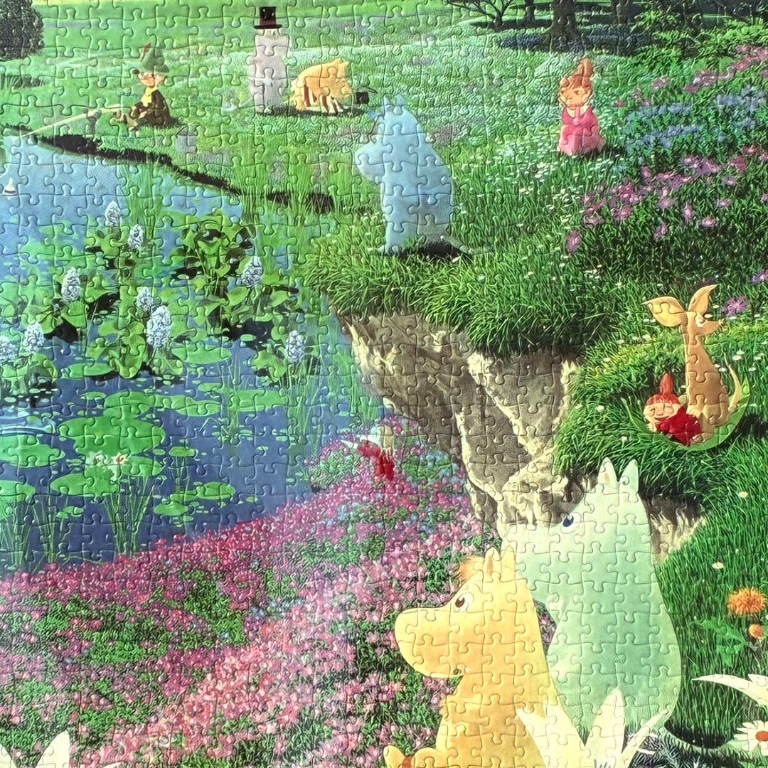 Moomin ムーミン 2000ピースジグソーパズル 廃盤品　額入り