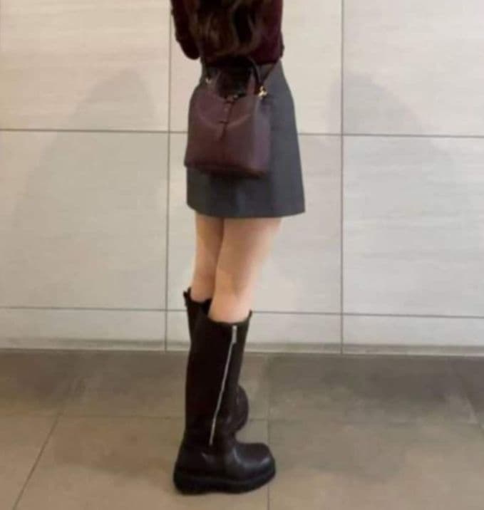 CHARLES&KEITH Beryl ベリル リサイクルレザー バケツバッグ