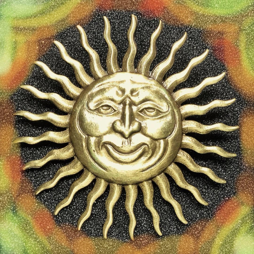 匿名配送】聖飢魔II BIG TIME CHANGES太陽のブローチ超希少品