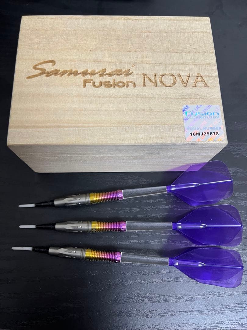 Samurai Fusion NOVA ダーツセット Samurai Fusion NOVA ダーツセット｜ダーツ > ソフトダーツ > ブランド
