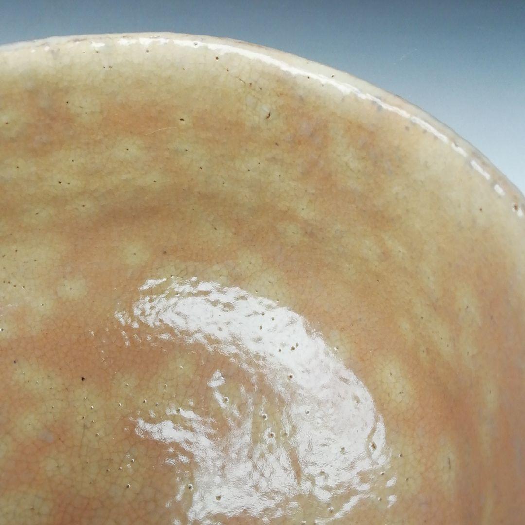 萩焼 梅田陶楽 抹茶碗 茶道具 共箱(121Ec) T188 茶碗 『萩茶碗』『梅田