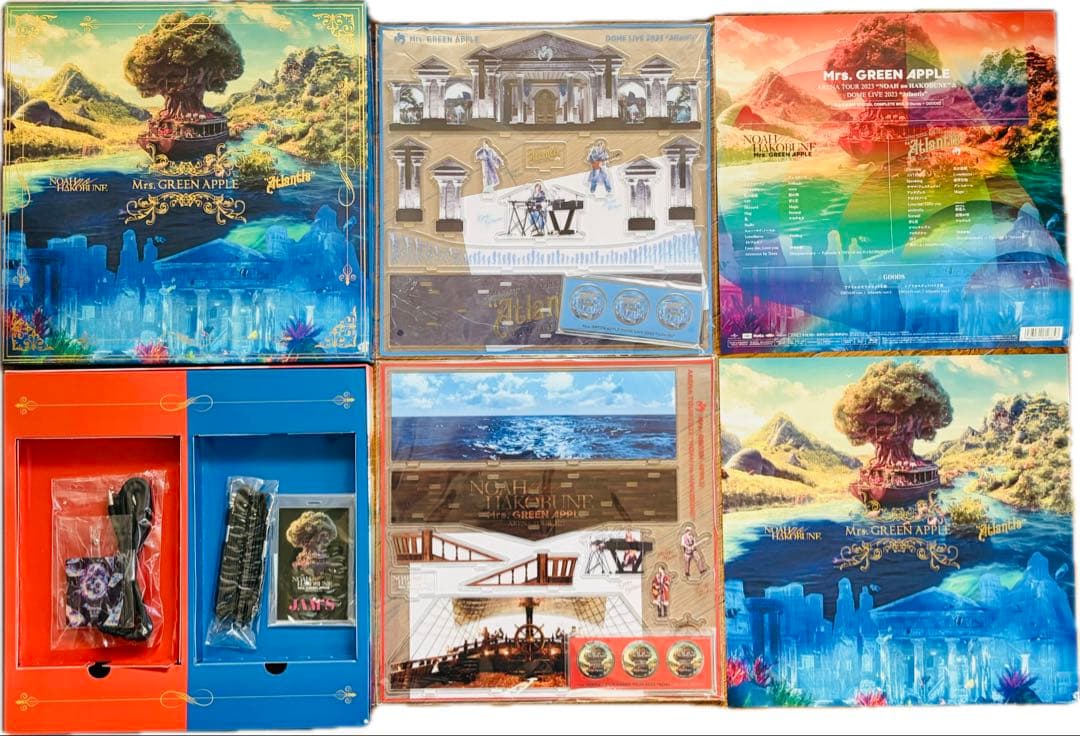 入手困難ミセス限定BOXグッズ一式ディスク欠品＋FC限定RJ特典付＋A3