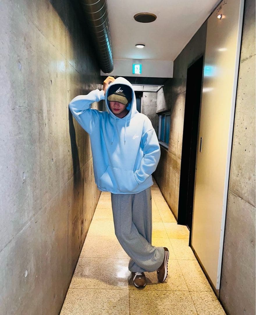 中島健人 ケンティー IAMU FC限定グッズ パーカー ライトブルーsmall