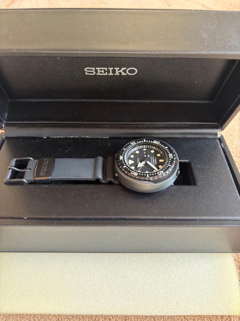 SEIKO MARINEMASTER SBBN025 ツナ缶 1000mm