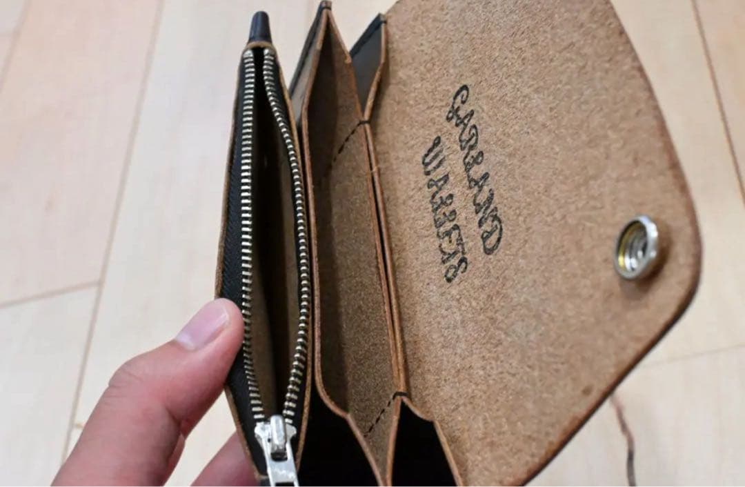 garland Wallets 姫路レザー　グラスゴー　トラッカーウォレット