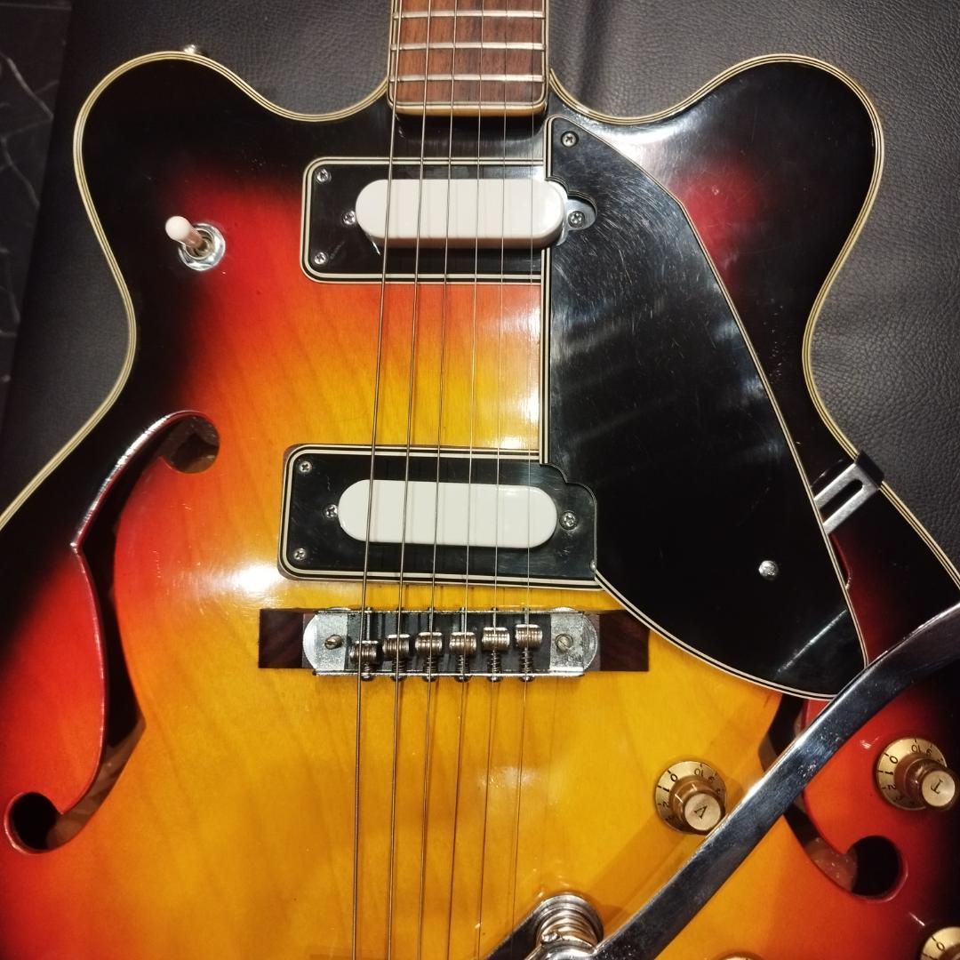 Conrad エレキギター 60年製 コンラッド フルアコ - メルカリ