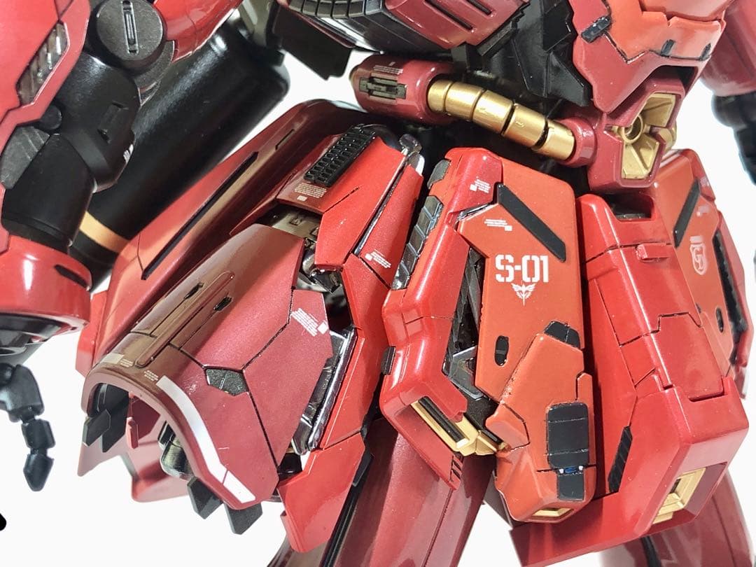 バンダイ　1/100MG サザビーVer.Ka 完成品　改造模型