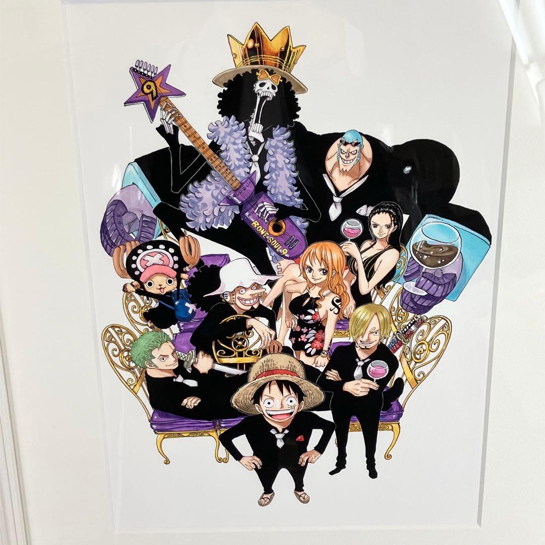 2012ワンピース展 大阪 高級複製原画 尾田栄一郎描き下ろしキービジュアル
