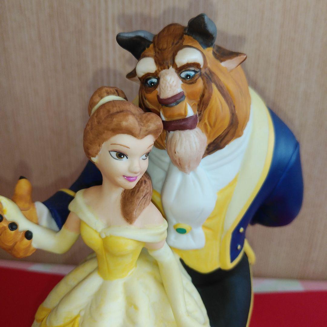 ディズニー美女と野獣フィギュアオルゴール - メルカリ
