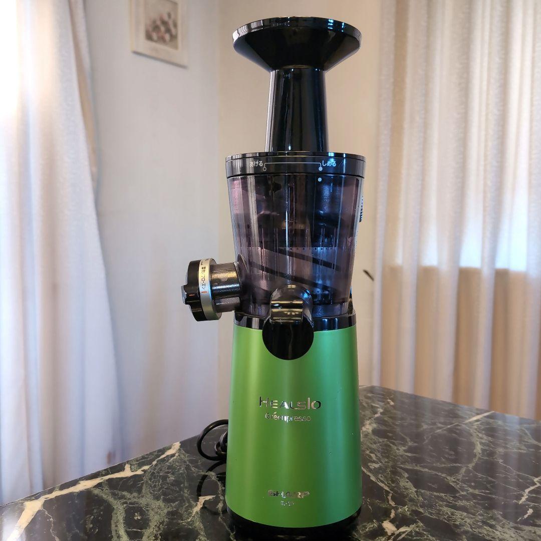 SHARP ヘルシオ スロージューサー グリーンプレッソ EJ-GP1-G Amazon | シャープ ヘルシオ グリーンプレッソ グリーン EJ-GP1-G