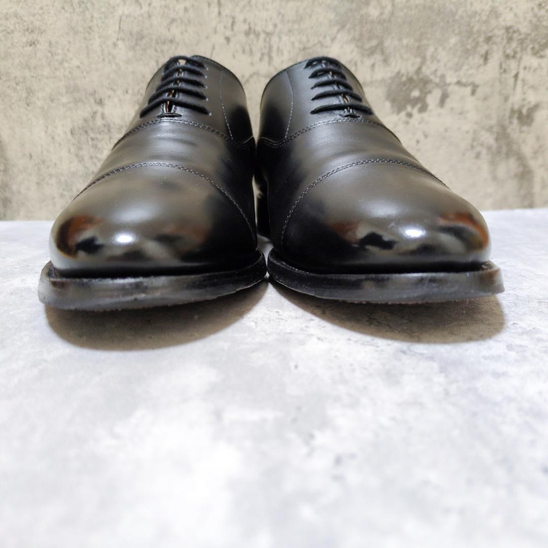 【極美品✨】スコッチグレイン ストレートチップ レザー 本革 内羽根 24.5