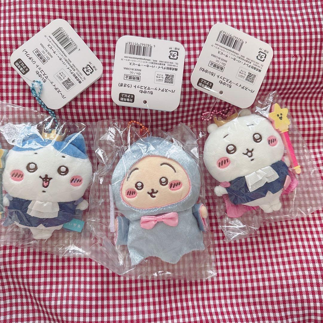 【新品.お顔厳選.未開封】♡ちいかわバ〜スディッ...マスコット3点セット♡