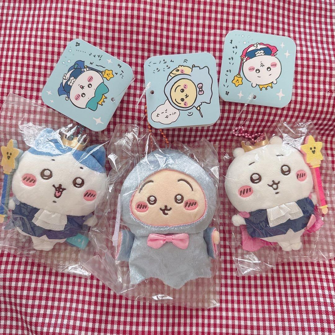 【新品.お顔厳選.未開封】♡ちいかわバ〜スディッ...マスコット3点セット♡