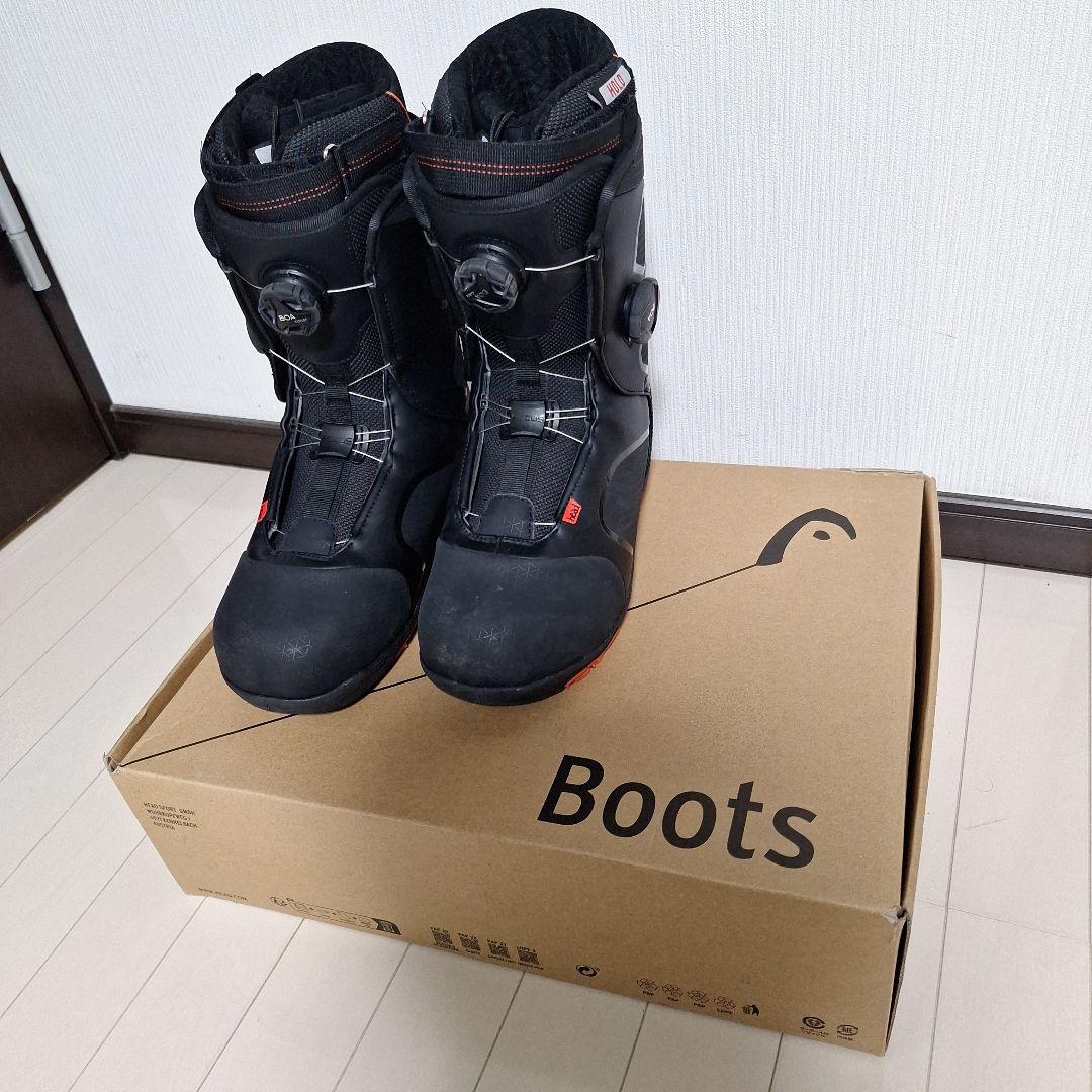 スノーボードブーツ　ヘッドフォアダフルBoAブーツベルクロパワーバンド2本付き