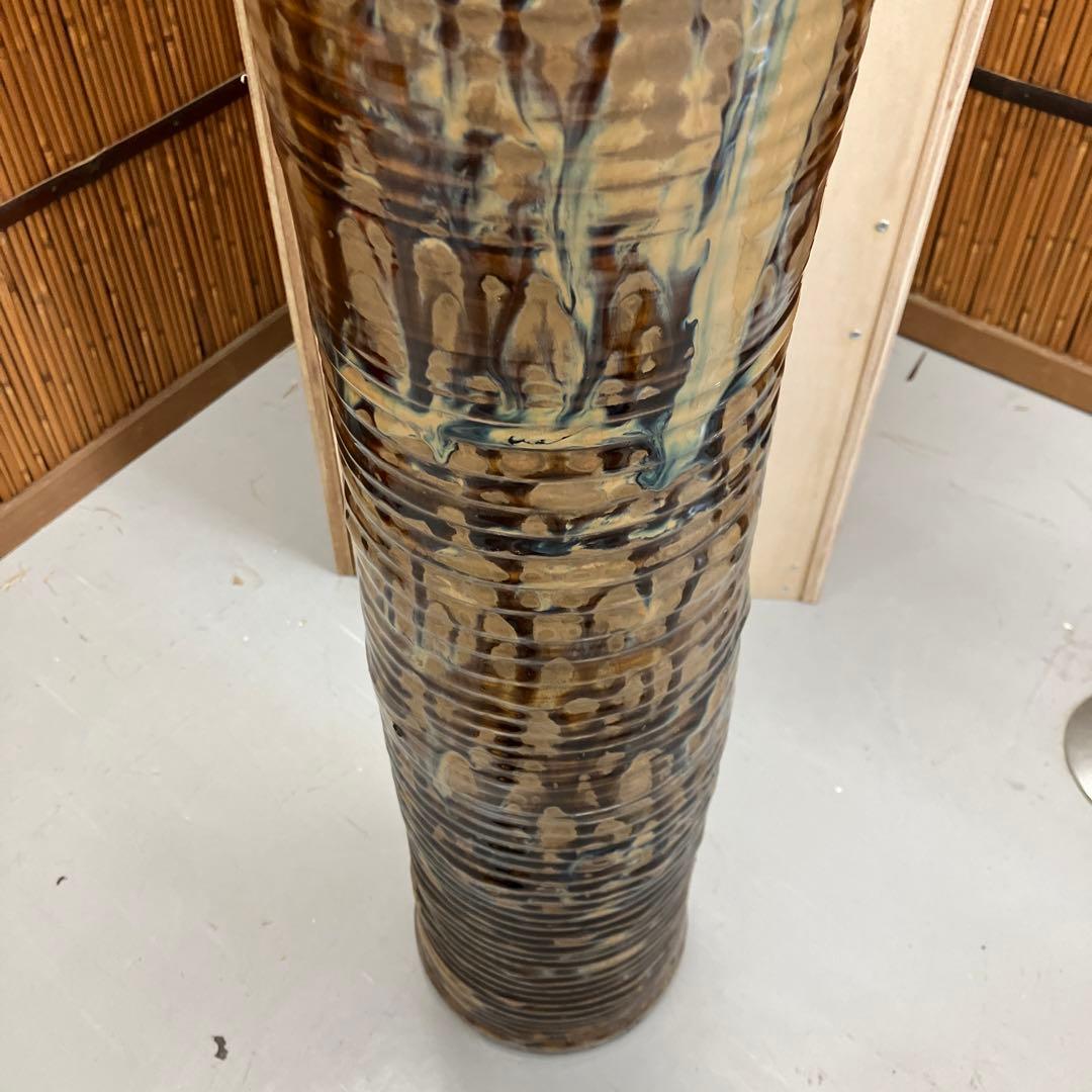 骨董品　華道道具　筒型花器　大正時代から昭和初期　S1068KOTK