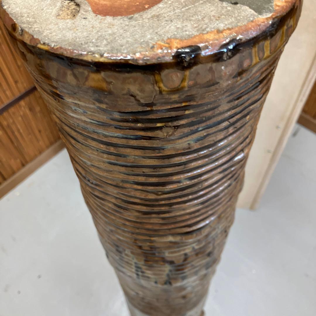 骨董品　華道道具　筒型花器　大正時代から昭和初期　S1068KOTK