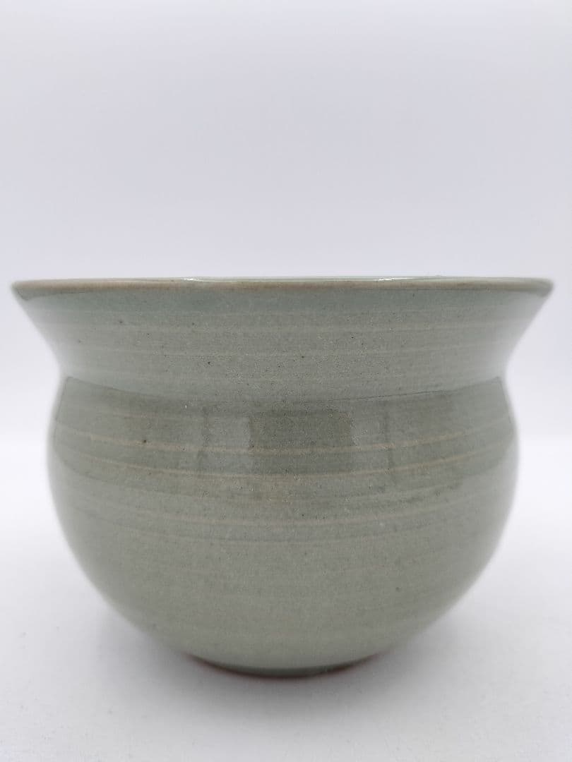 c338 煎茶 建水 雲鶴 妙見 茶道具 古物