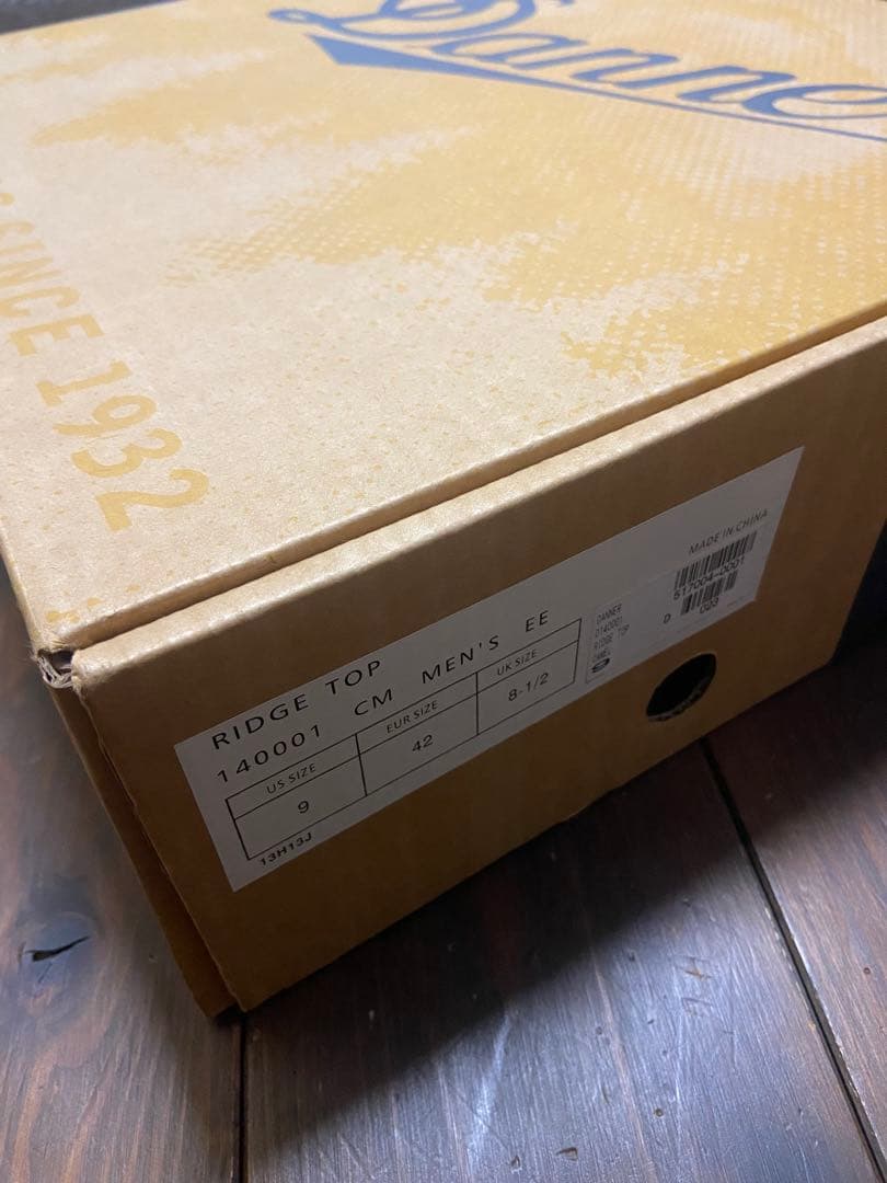 す*ん様 Danner RIDGE TOP 寒冷地用スノーブーツ　リッジトップ箱